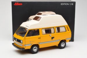 Volkswagen T3 Joker Kempinga Autobuss Schuco 1:18 450038500 Metāls — attēls 8 no 8