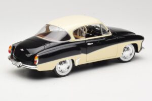 Wartburg 311 Coupe Melns & Bēšs Revell 1:18 8419 Metāls — attēls 3 no 8