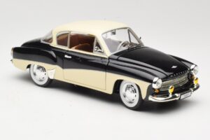 Wartburg 311 Coupe Melns & Bēšs Revell 1:18 8419 Metāls — attēls 6 no 8