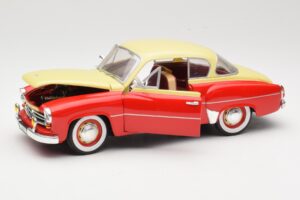 Wartburg 311 Coupe Sarkans & Bēšs Revell 1:18 8418 Metāls — attēls 2 no 8