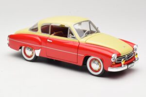 Wartburg 311 Coupe Sarkans & Bēšs Revell 1:18 8418 Metāls — attēls 6 no 8