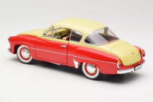 Wartburg 311 Coupe Sarkans & Bēšs Revell 1:18 8418 Metāls — attēls 7 no 8