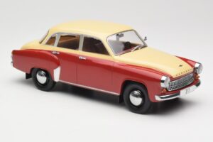 Wartburg 311 Dark Red Beige MCG 1:18 MCG18299 Metāls — attēls 4 no 6