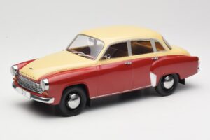 Wartburg 311 Dark Red Beige MCG 1:18 MCG18299 Metāls