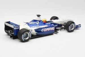 Williams FW23 BMW #5 R. Schumacher Practice San Marino GP 2001 Minichamps 1:18 80430146710 Metāls — attēls 2 no 6