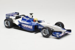 Williams FW23 BMW #5 R. Schumacher Practice San Marino GP 2001 Minichamps 1:18 80430146710 Metāls — attēls 4 no 6