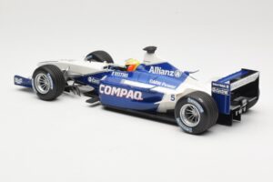 Williams FW23 BMW #5 R. Schumacher Practice San Marino GP 2001 Minichamps 1:18 80430146710 Metāls — attēls 5 no 6