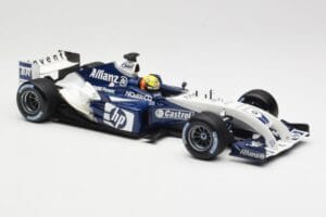 Williams FW26 BMW #4 R. Schumacher F1 2004 Minichamps 1:18 80430309495 Metāls — attēls 4 no 6