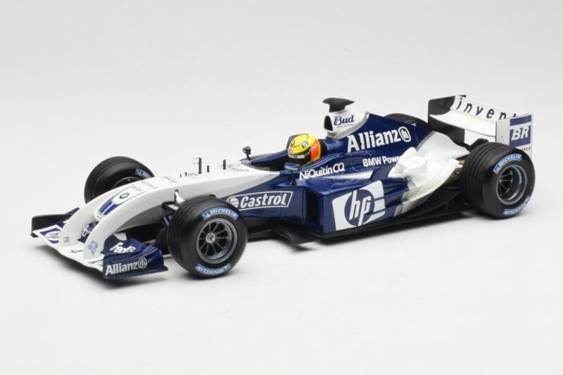 Williams FW26 BMW #4 R. Schumacher F1 2004 Minichamps 1:18 80430309495 Metāls