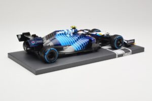 Williams Racing Mercedes FW43B #6 N. Latifi Belgian GP 2021 Minichamps 1:18 117211306 Metāls — attēls 3 no 6