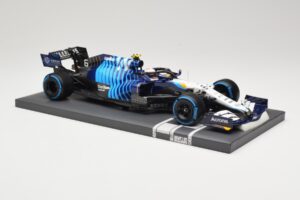 Williams Racing Mercedes FW43B #6 N. Latifi Belgian GP 2021 Minichamps 1:18 117211306 Metāls — attēls 4 no 6