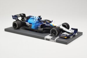 Williams Racing Mercedes FW43B #63 G. Russell Saudi Arabian GP 2021 Minichamps 1:18 117212263 Metāls — attēls 4 no 6