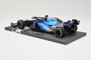 Williams Racing Mercedes FW43B #63 G. Russell Saudi Arabian GP 2021 Minichamps 1:18 117212263 Metāls — attēls 5 no 6