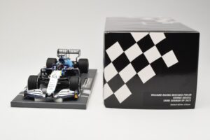 Williams Racing Mercedes FW43B #63 G. Russell Saudi Arabian GP 2021 Minichamps 1:18 117212263 Metāls — attēls 6 no 6