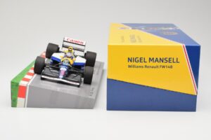 Williams Renault FW14B #5 N. Mansell F1 World Champion 1992 Collectors Box Minichamps 1:18 113920005 Metāls — attēls 6 no 6