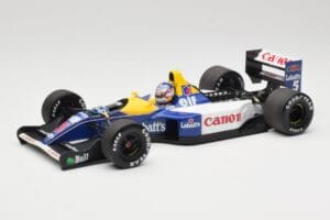 Williams Renault FW14B #5 N. Mansell F1 World Champion 1992 Minichamps 1:18 110920005 Metāls — attēls 2 no 8