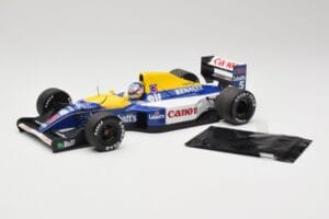 Williams Renault FW14B #5 N. Mansell F1 World Champion 1992 Minichamps 1:18 110920005 Metāls