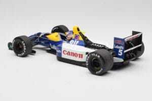 Williams Renault FW14B #5 N. Mansell F1 World Champion 1992 Minichamps 1:18 110920005 Metāls — attēls 5 no 8