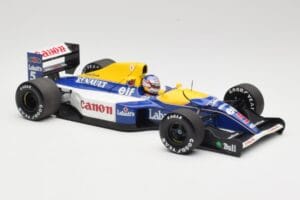 Williams Renault FW14B #5 N. Mansell F1 World Champion 1992 Minichamps 1:18 110920005 Metāls — attēls 6 no 8