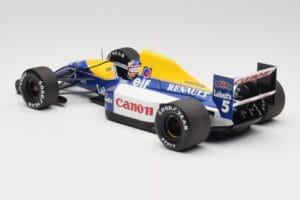 Williams Renault FW14B #5 N. Mansell F1 World Champion 1992 Minichamps 1:18 110920005 Metāls — attēls 7 no 8