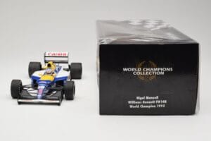 Williams Renault FW14B #5 N. Mansell F1 World Champion 1992 Minichamps 1:18 110920005 Metāls — attēls 8 no 8