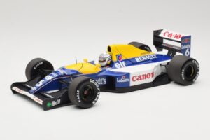 Williams Renault FW14B #6 R. Patrese 1992 Minichamps 1:18 110920006 Metāls