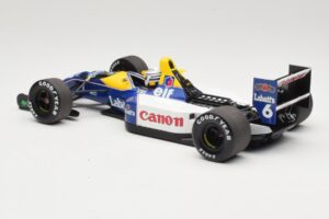 Williams Renault FW14B #6 R. Patrese 1992 Minichamps 1:18 110920006 Metāls — attēls 5 no 8