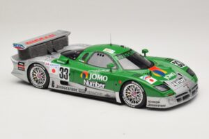 Nissan R390 GT1 #33 S. Motoyama / T. Kurosawa / M. Kageyama 24 Hours of Le Mans 1998 GT Spirit 1:18 GT1003 Sveķi — attēls 4 no 6