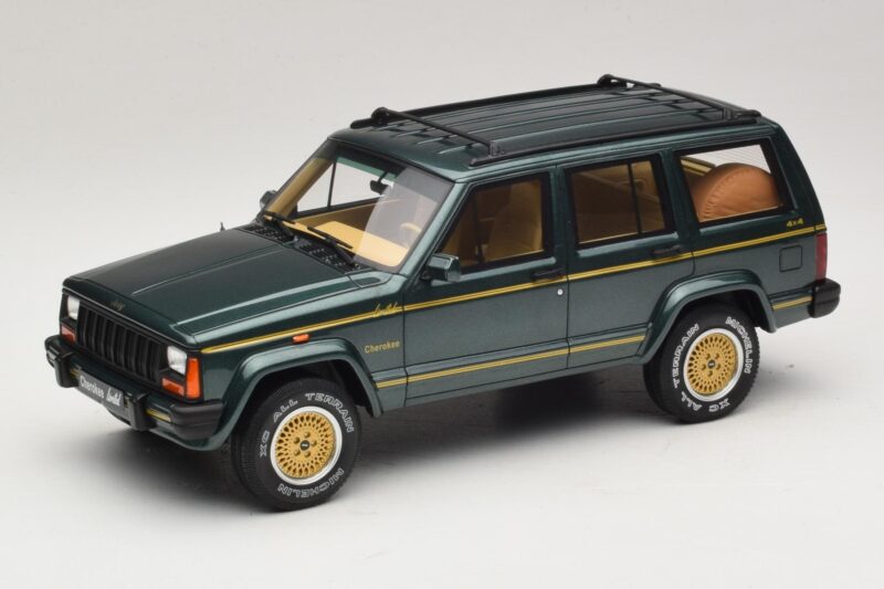 Jeep Cherokee XJ Limited Hunter Green Otto 1:18 OT1204 Sveķi