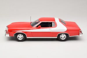 Ford Gran Torino Starsky and Hutch MCG 1:18 MCG181005 Metāls — attēls 3 no 6