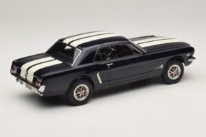 Ford Mustang Nightmist Blue Norev 1:18 182805 Metāls — attēls 2 no 6