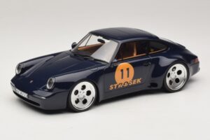 Porsche 911 964 Strosek Mega 30 Sea Blue GT Spirit 1:18 GT969 Sveķi