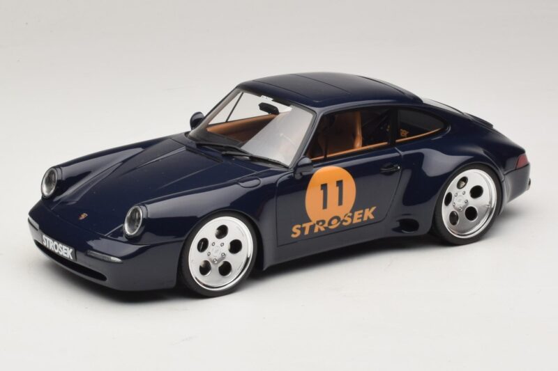 Porsche 911 964 Strosek Mega 30 Sea Blue GT Spirit 1:18 GT969 Sveķi