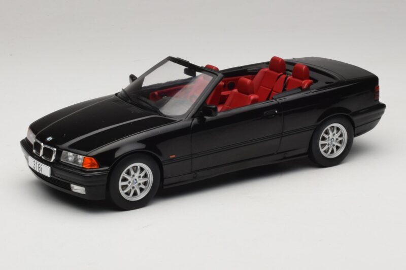 BMW 3 Series E36 Kabriolets Melns MCG 1:18 MCG18318 Metāls