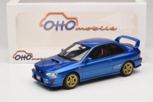 Subaru Impreza WRX STI GC8 Type R Version V Limited Sonic Blue Otto 1:18 OT1249 Sveķi — attēls 6 no 6
