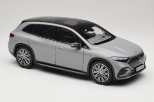 Mercedes EQS SUV X296 Manufaktur Alpine Grey NZG 1:18 B66960591 Metāls — attēls 6 no 8