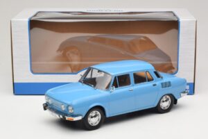 Skoda 100 LS Gaiši Zils MCG 1:18 MCG18782 Metāls — attēls 6 no 6