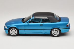 BMW 3 Series E36 Kabriolets Zils Metālisks MCG 1:18 MCG18319 Metāls — attēls 4 no 7