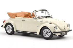 Volkswagen 1303 Kabriolets Cream White Norev 1:18 188535 Metāls