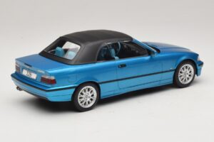 BMW 3 Series E36 Kabriolets Zils Metālisks MCG 1:18 MCG18319 Metāls — attēls 3 no 7