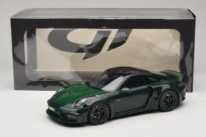 Porsche 911 992 Turbo S Brabus 900 Rocket R Mean Green GT Spirit 1:18 GT959 Sveķi — attēls 6 no 6