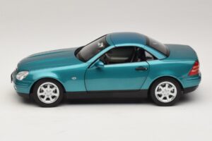 Mercedes SLK R170 Vivianite Green Norev 1:18 183021 Metāls — attēls 5 no 10