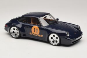 Porsche 911 964 Strosek Mega 30 Sea Blue GT Spirit 1:18 GT969 Sveķi — attēls 4 no 6