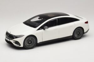 Mercedes EQS V297 Manufaktur Opalite White NZG 1:18 B66961049 Metāls