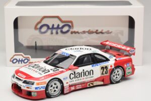 Nissan Skyline GT-R R33 LM GT1 #23 K. Hoshino / M. Hasemi / T. Suzuki Clarion Team NISMO 24 Hours of Le Mans 1996 Otto 1:18 O — attēls 6 no 6
