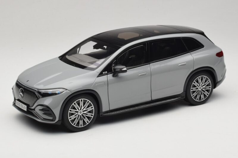 Mercedes EQS SUV X296 Manufaktur Alpine Grey NZG 1:18 B66960591 Metāls