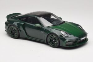 Porsche 911 992 Turbo S Brabus 900 Rocket R Mean Green GT Spirit 1:18 GT959 Sveķi — attēls 4 no 6