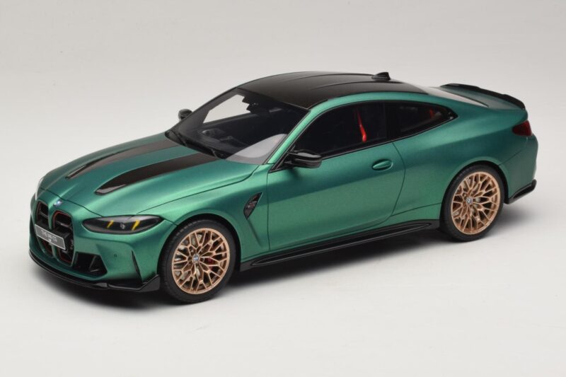 BMW M4 CS G82 Frozen Isle of Man Green GT Spirit 1:18 GT994 Sveķi