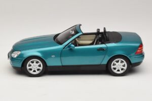 Mercedes SLK R170 Vivianite Green Norev 1:18 183021 Metāls — attēls 6 no 10