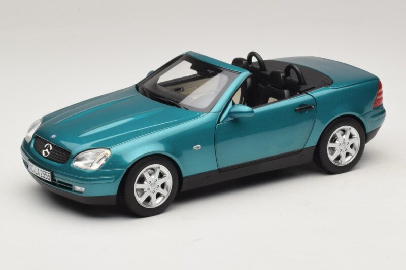 Mercedes SLK R170 Vivianite Green Norev 1:18 183021 Metāls